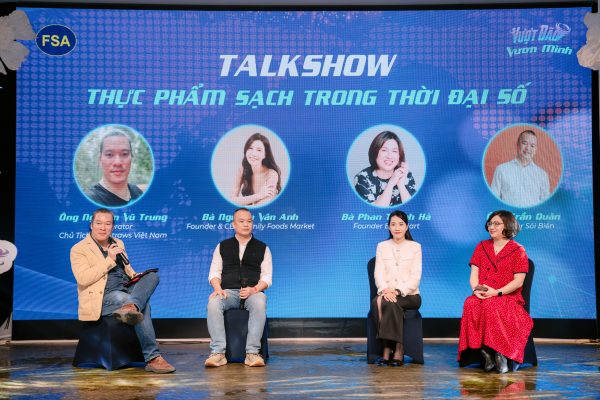 Talkshow về chủ đề "Thực phẩm sạch trong thời đại số"